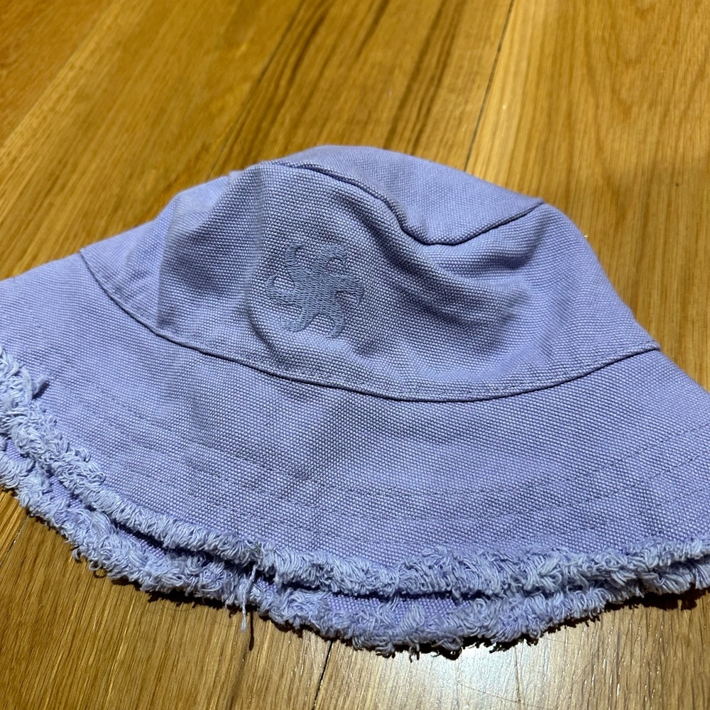 Purple bucket hat